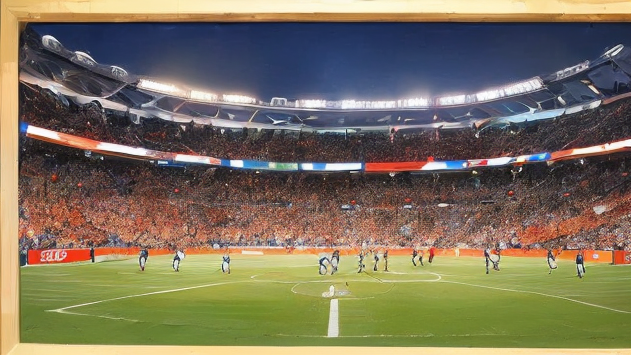 惊心动魄，足球场上燃烧的激情